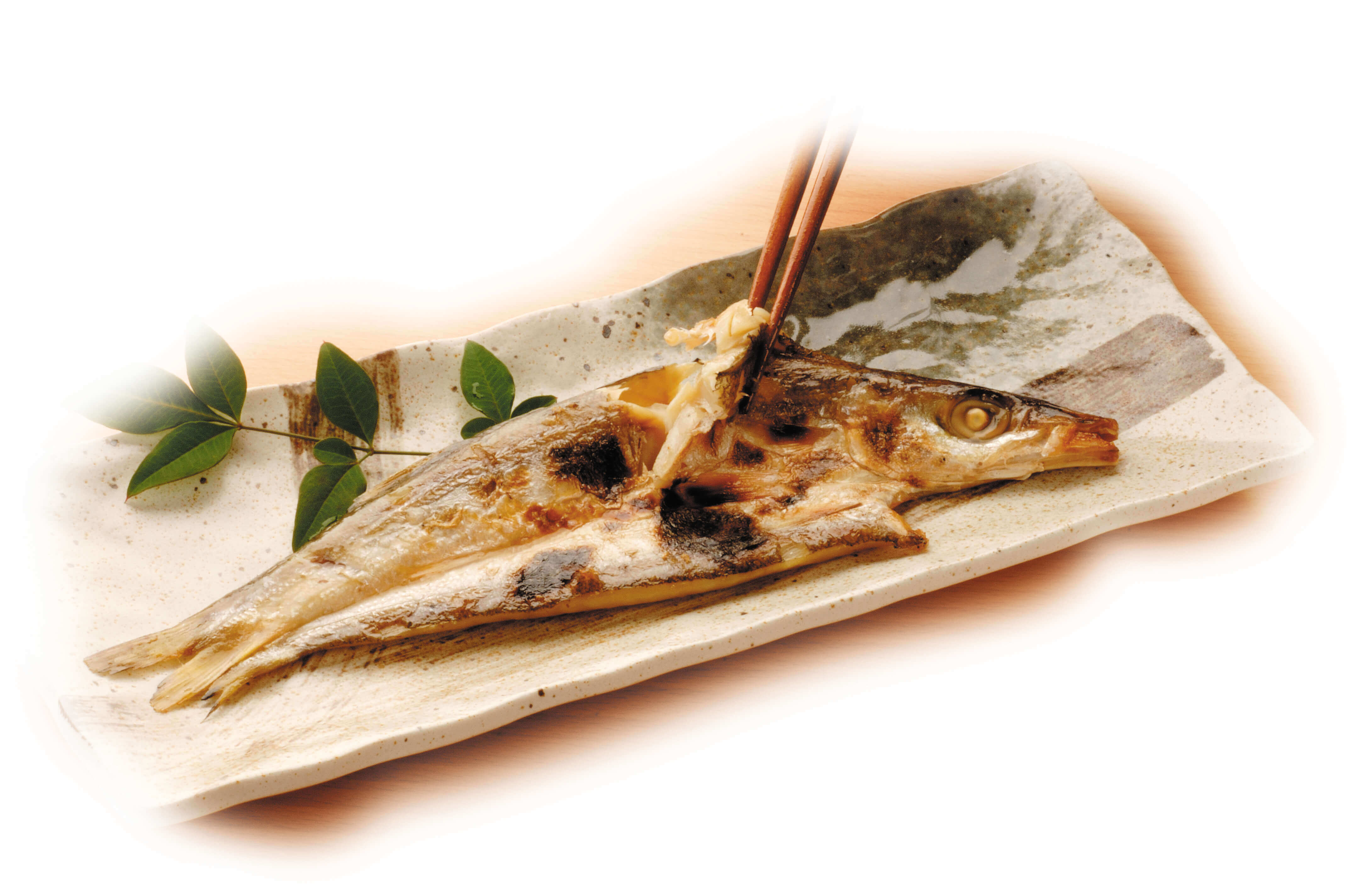 骨まで食べられる焼き魚　カマス