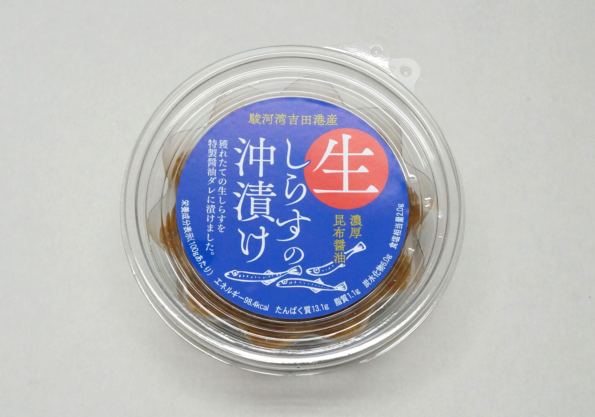 Rich kelp soy sauce raw shirasu pickled in the sea