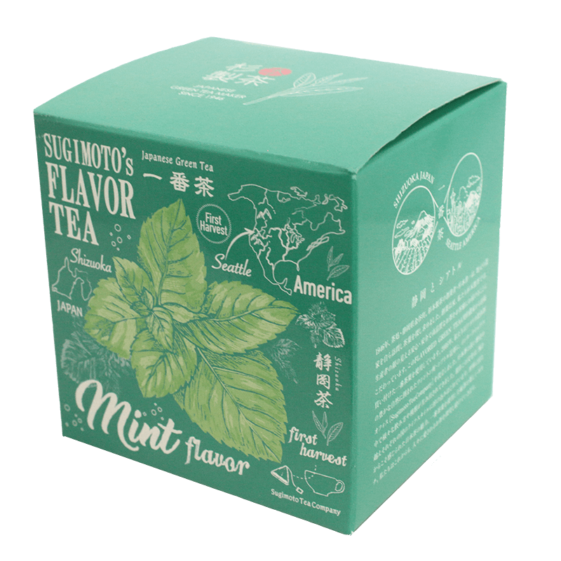 SEATTLE STYLE FLAVOR GREEN TEA Shizuoka First Tea x Mint Blend