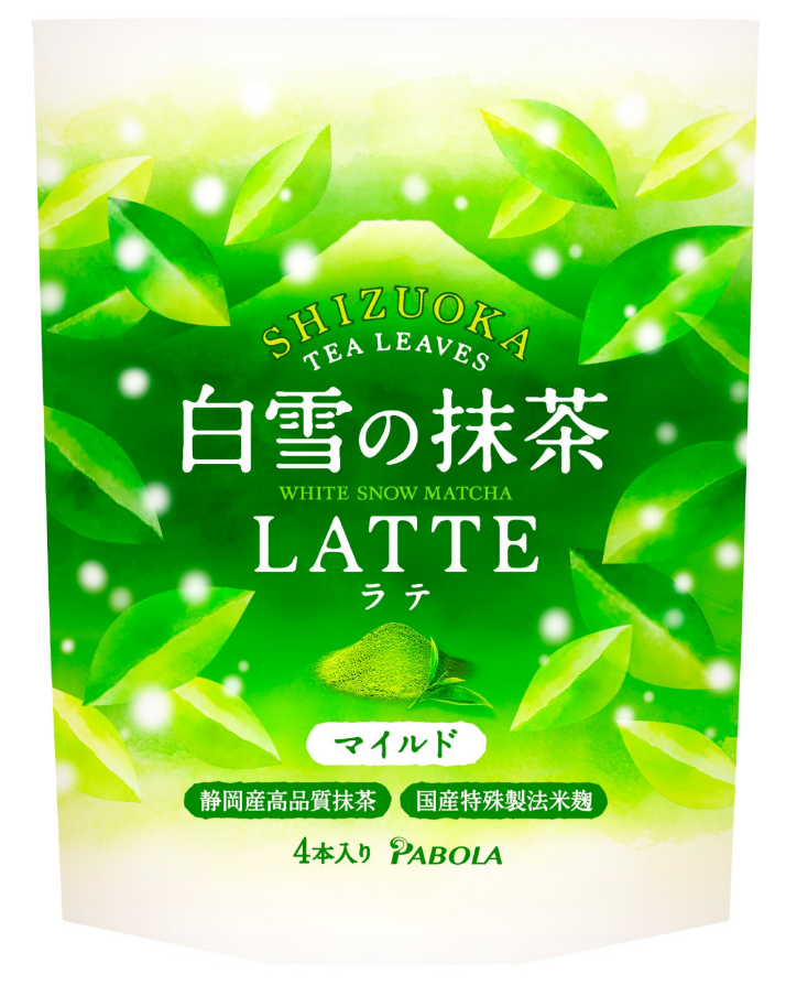 白雪の抹茶ラテ マイルド(4本入り)