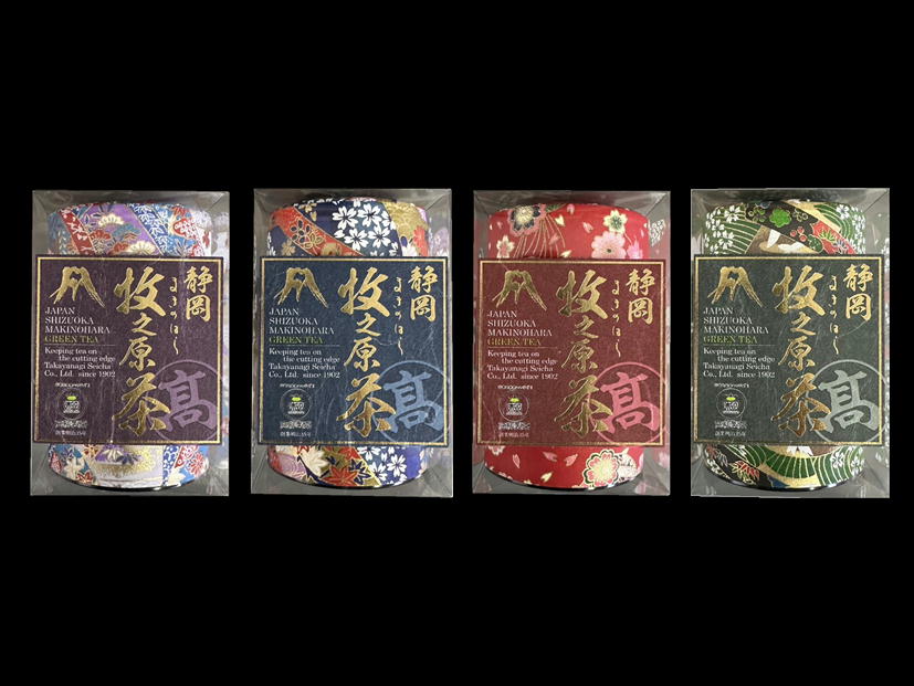 静岡抹茶入り「和柄缶」）