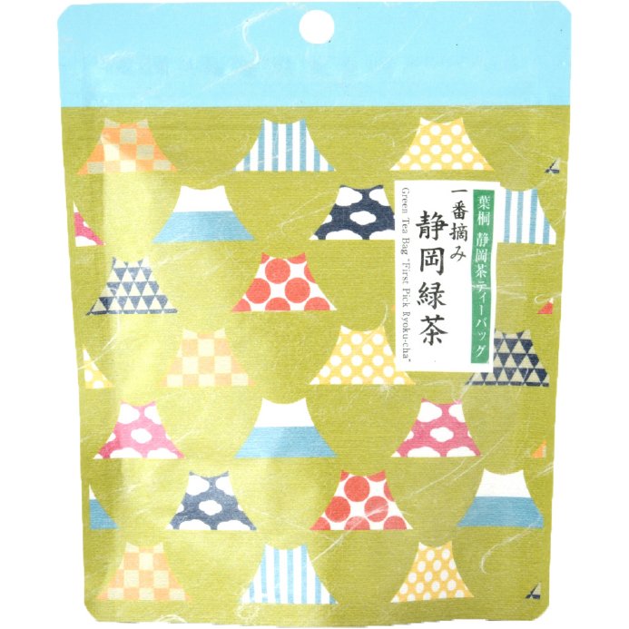 和チャック一番摘み静岡緑茶ティーバッグ