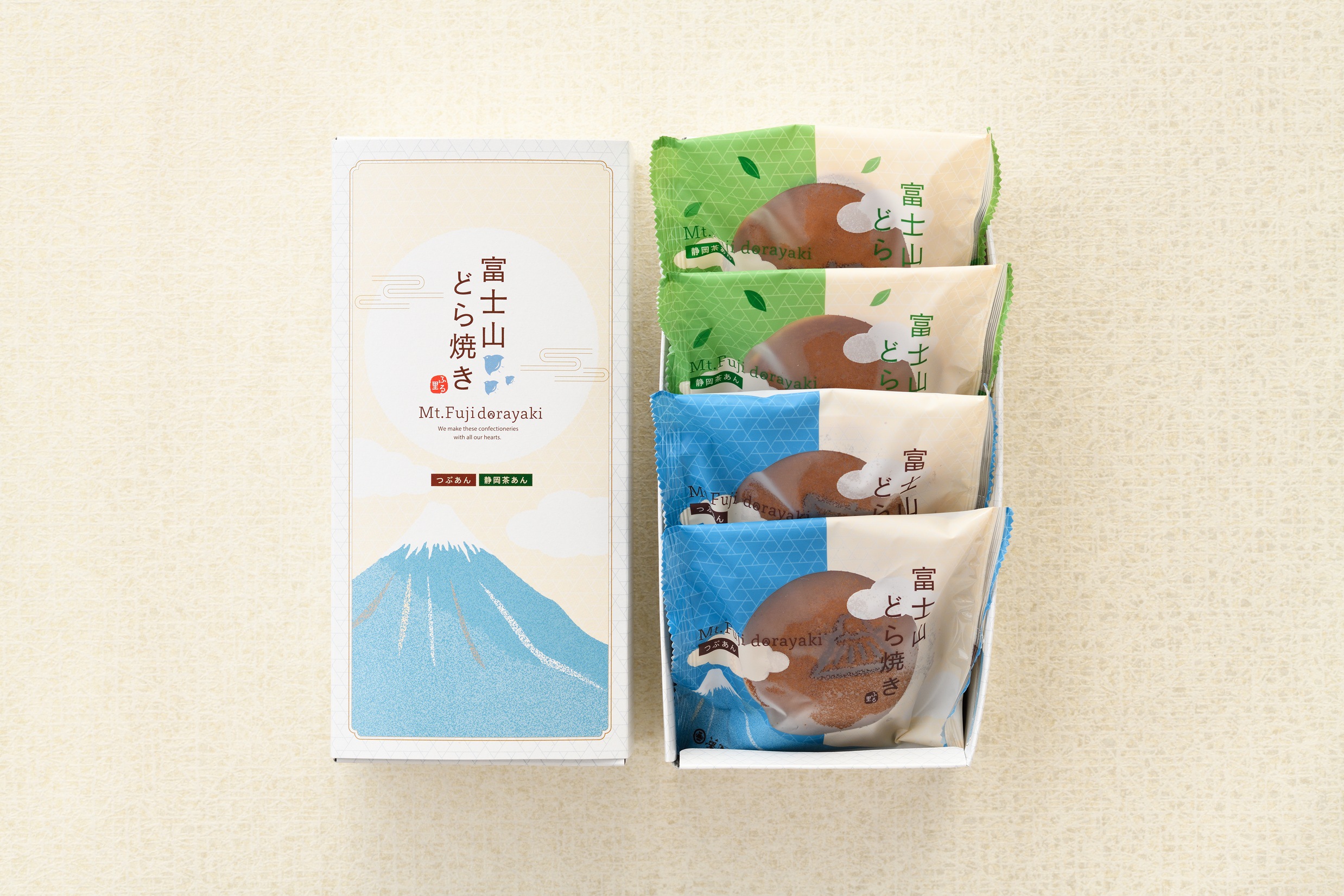 富士山どら焼き4個入　ギフト箱